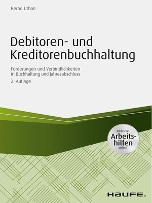 cover image of Debitoren- und Kreditorenbuchhaltung--mit Arbeitshilfen online